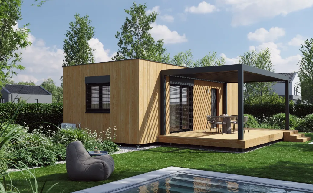 Sestava 2x4,5x12m, 4+kk